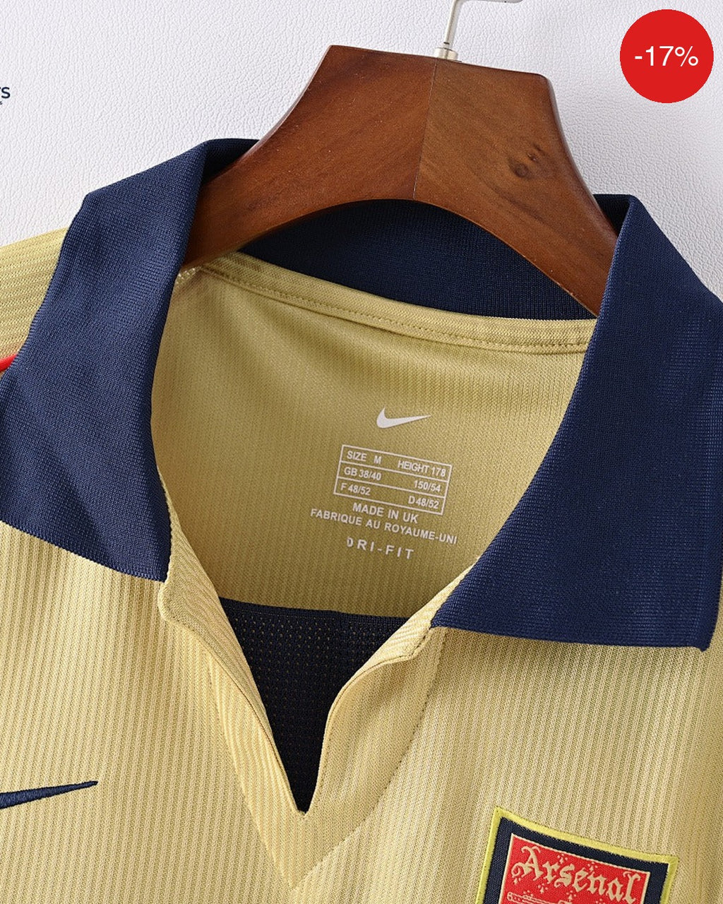Arsenal Away Kit | 2001/02 — Zone11Kits Maroc | Player Version Jersey | مغرب