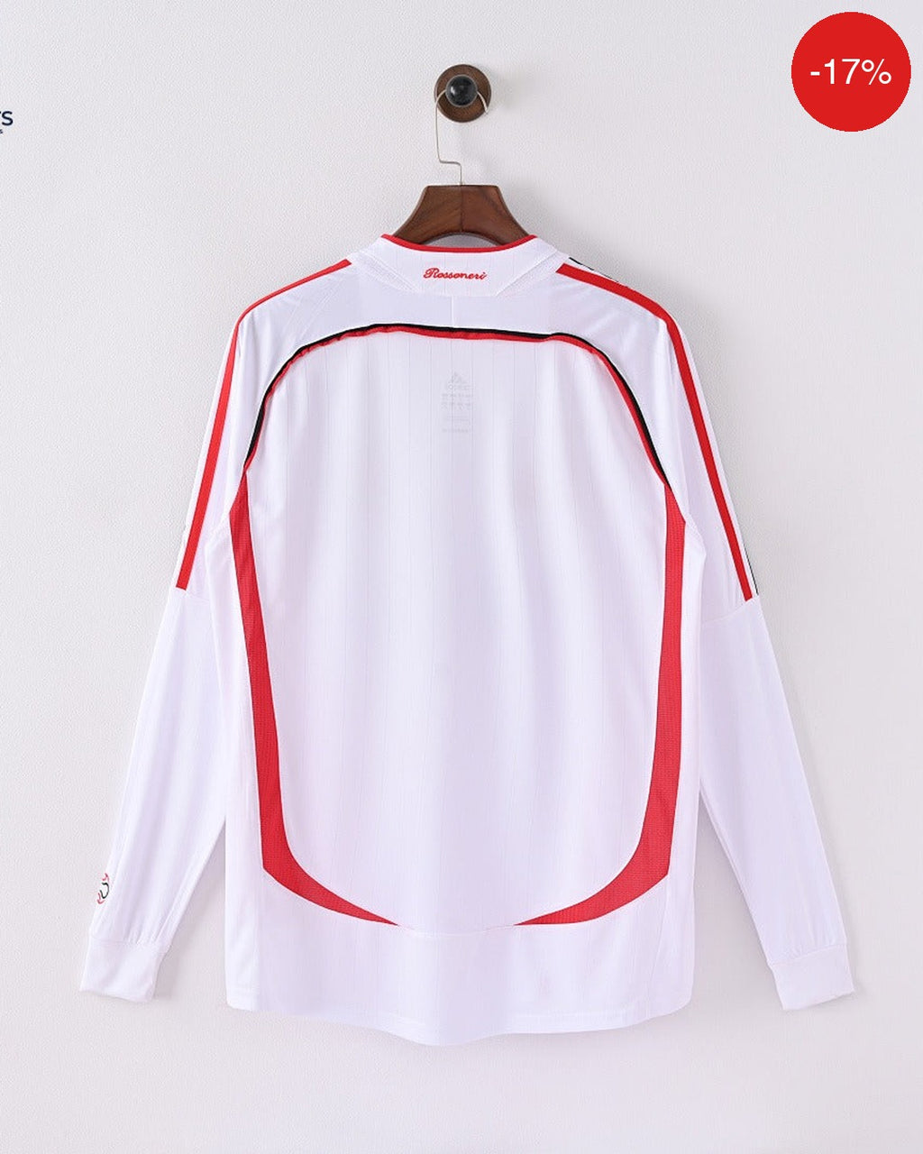 AC Milan Away Kit | Long Sleeve | 2006/07 — Zone11Kits Maroc | Player Version Jersey | مغرب