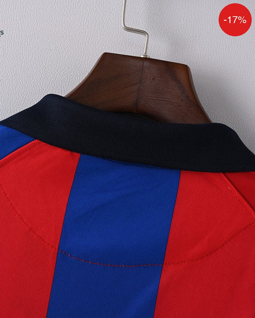 Barcelona Home Kit | 2001/02 — Zone11Kits Maroc | Player Version Jersey | مغرب
