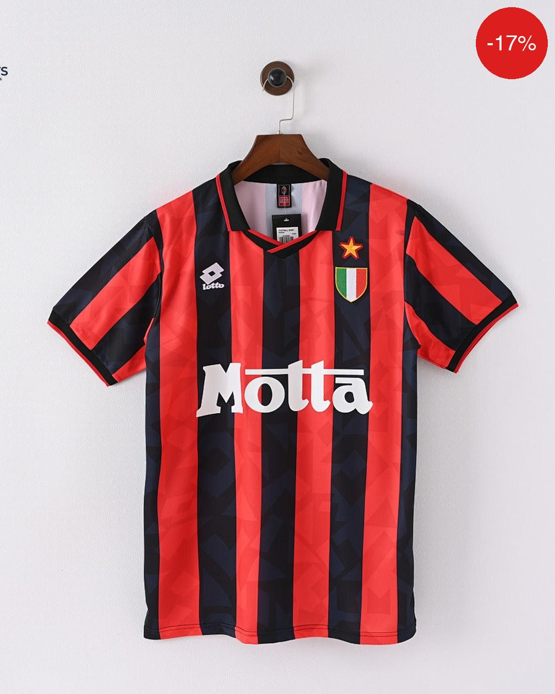 /94 赛季 AC 米兰 Home Kit | 1993 — Maillot Football Maroc | Football Kit Morocco | قميص كرة القدم المغرب