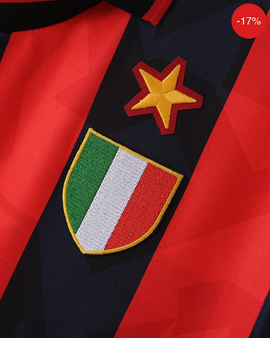 /94 赛季 AC 米兰 Home Kit | 1993 — Zone11Kits Maroc | Player Version Jersey | مغرب
