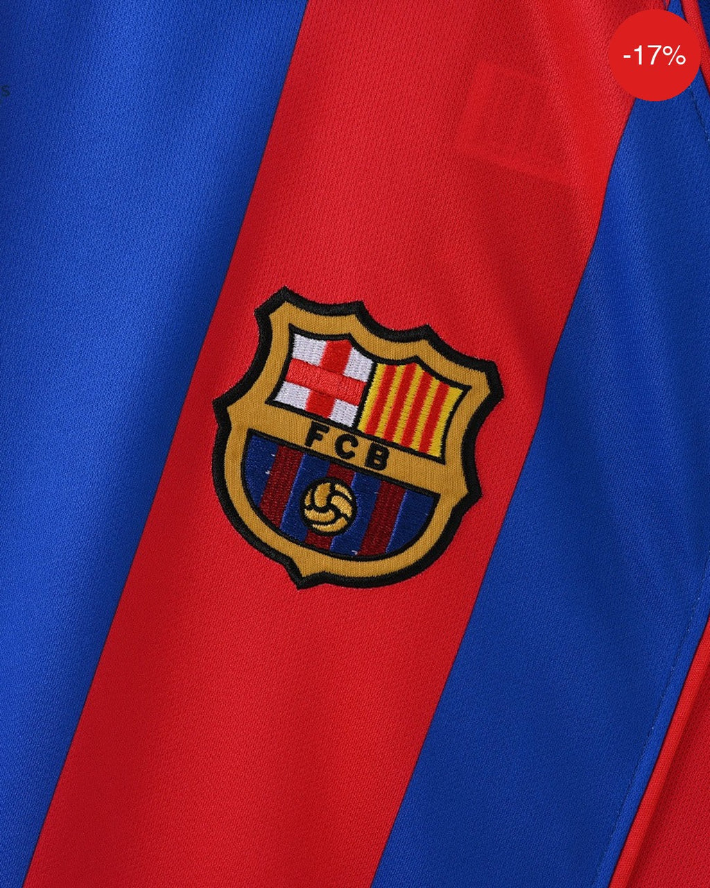 Barcelona Kit | 2004/05 — Zone11Kits Maroc | Player Version Jersey | مغرب