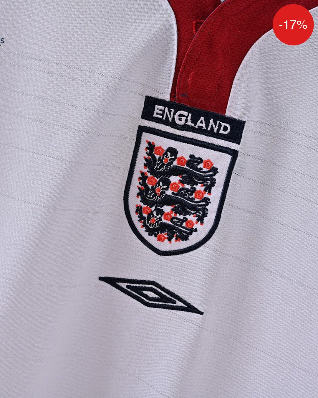 England Home Kit | 2004 — Zone11Kits Maroc | Player Version Jersey | مغرب