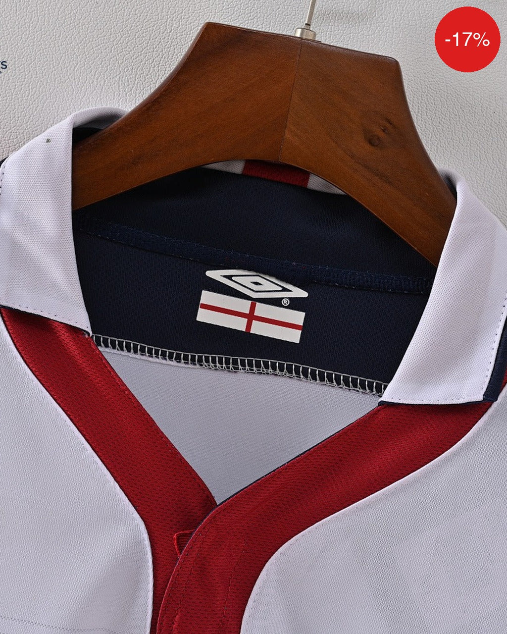 England Home Kit | 2004 — Zone11Kits Maroc | Player Version Jersey | مغرب