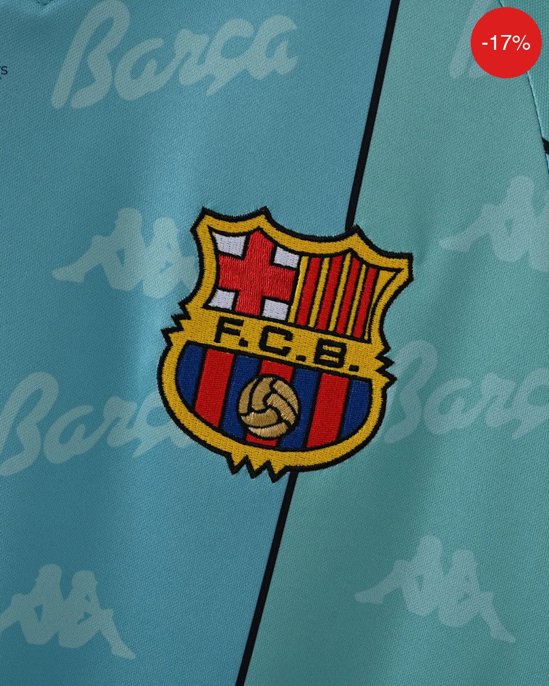Barcelona Away Kit | 1996/97 — Zone11Kits Maroc | Player Version Jersey | مغرب
