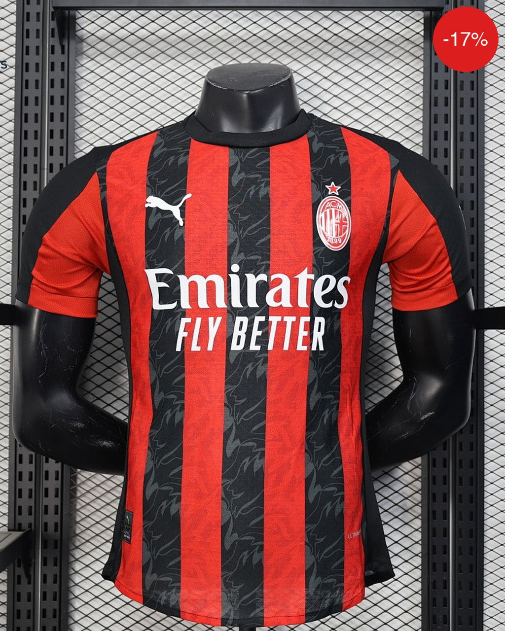 AC Milan Home Kit | 2025/26 — Maillot Football Maroc | Football Kit Morocco | قميص كرة القدم المغرب