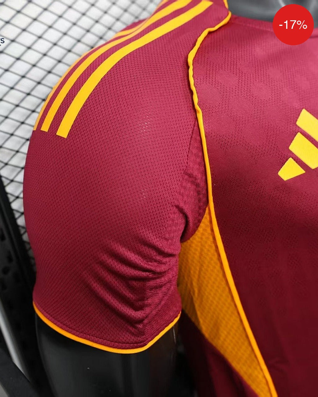 AS Roma Home Kit | 2025/26 — Zone11Kits Maroc | Player Version Jersey | مغرب