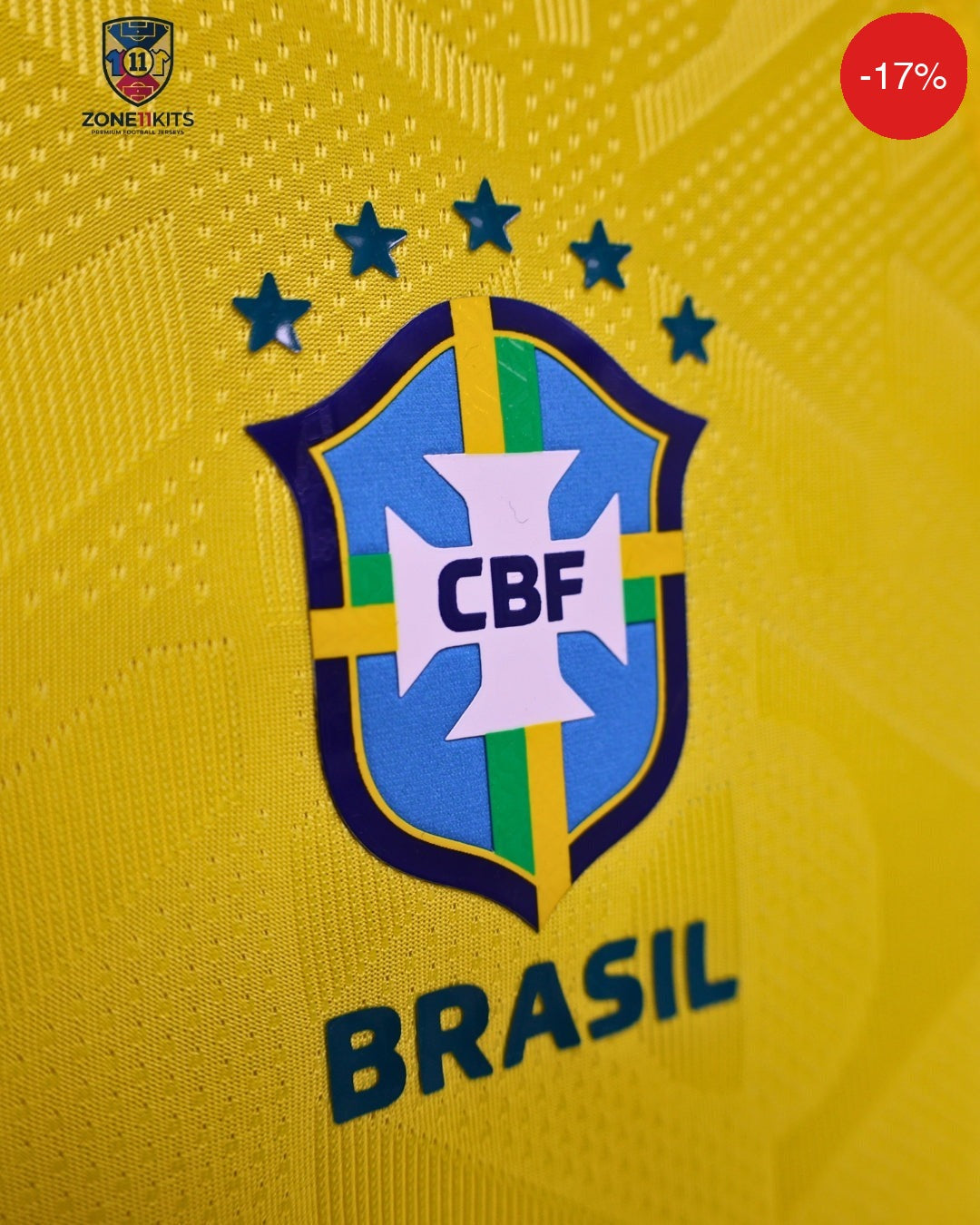 Brazil Home Kit | 2025/26 | Nike | Pro Version — Zone11Kits Maroc | Player Version Jersey | مغرب