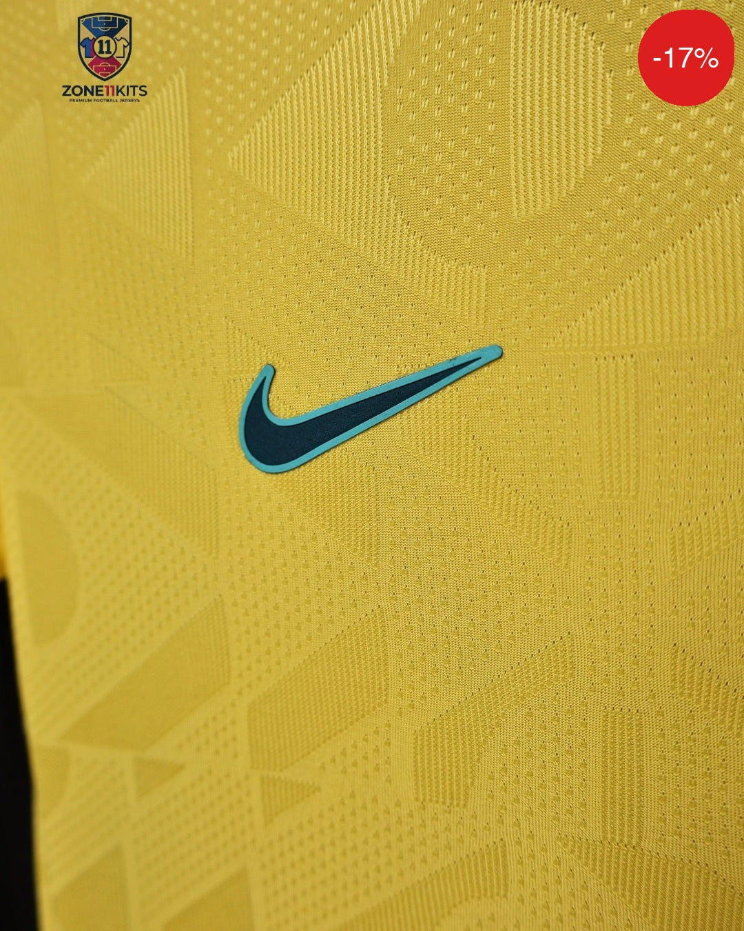Brazil Home Kit | 2025/26 | Nike | Pro Version — Zone11Kits Maroc | Player Version Jersey | مغرب