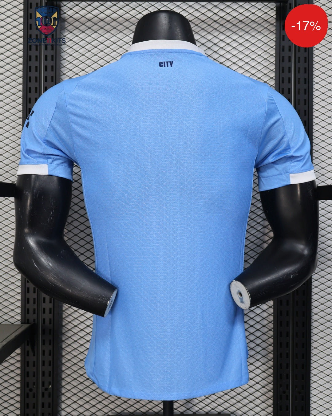 Manchester City Home Kit 2025/26 | Puma Sash Edition | Pro Version — Zone11Kits Maroc | Player Version Jersey | مغرب