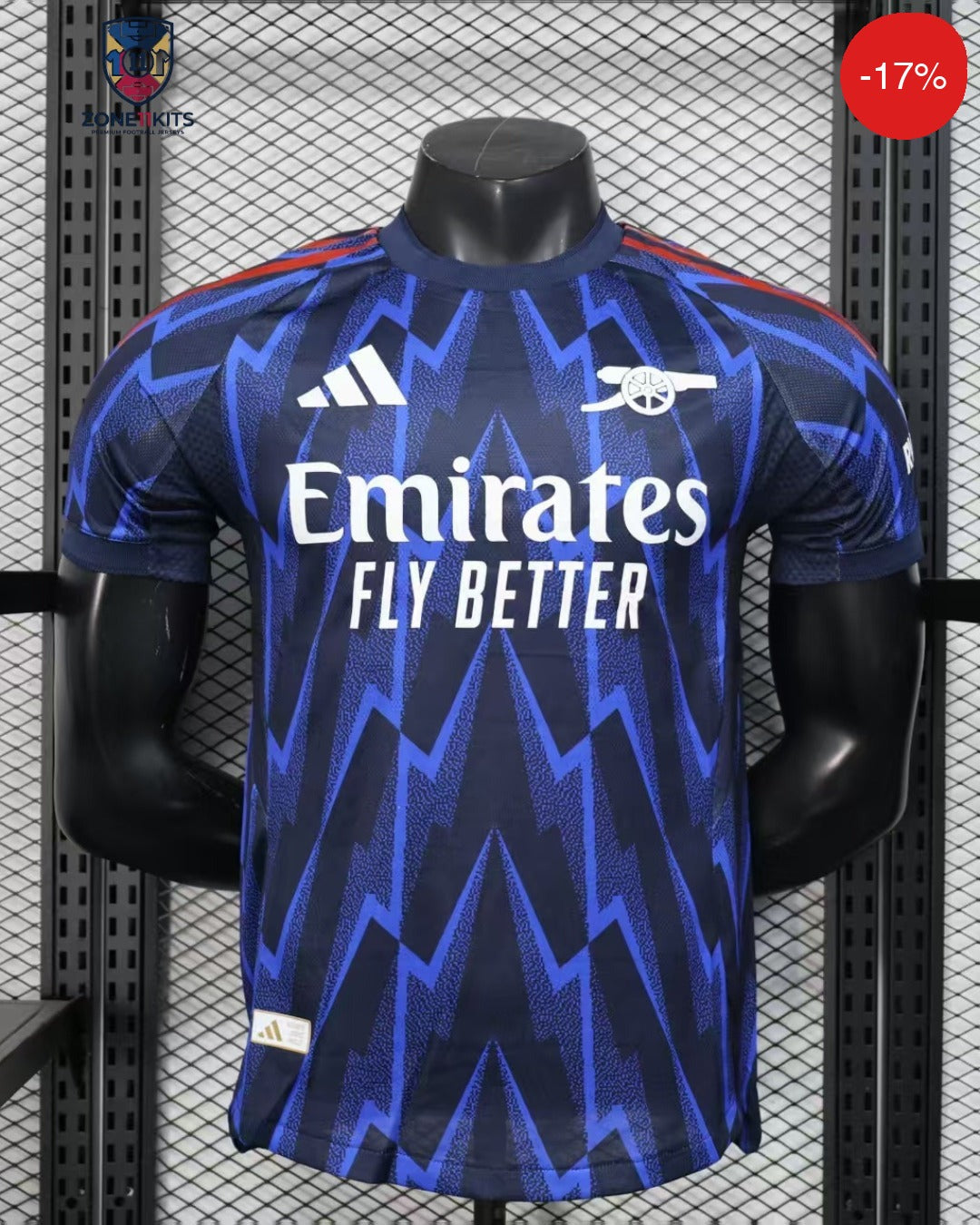 Arsenal Away Kit 2025/26 | Adidas Royal Arsenal Lightning Bolt | Pro Version — Maillot Football Maroc | Football Kit Morocco | قميص كرة القدم المغرب