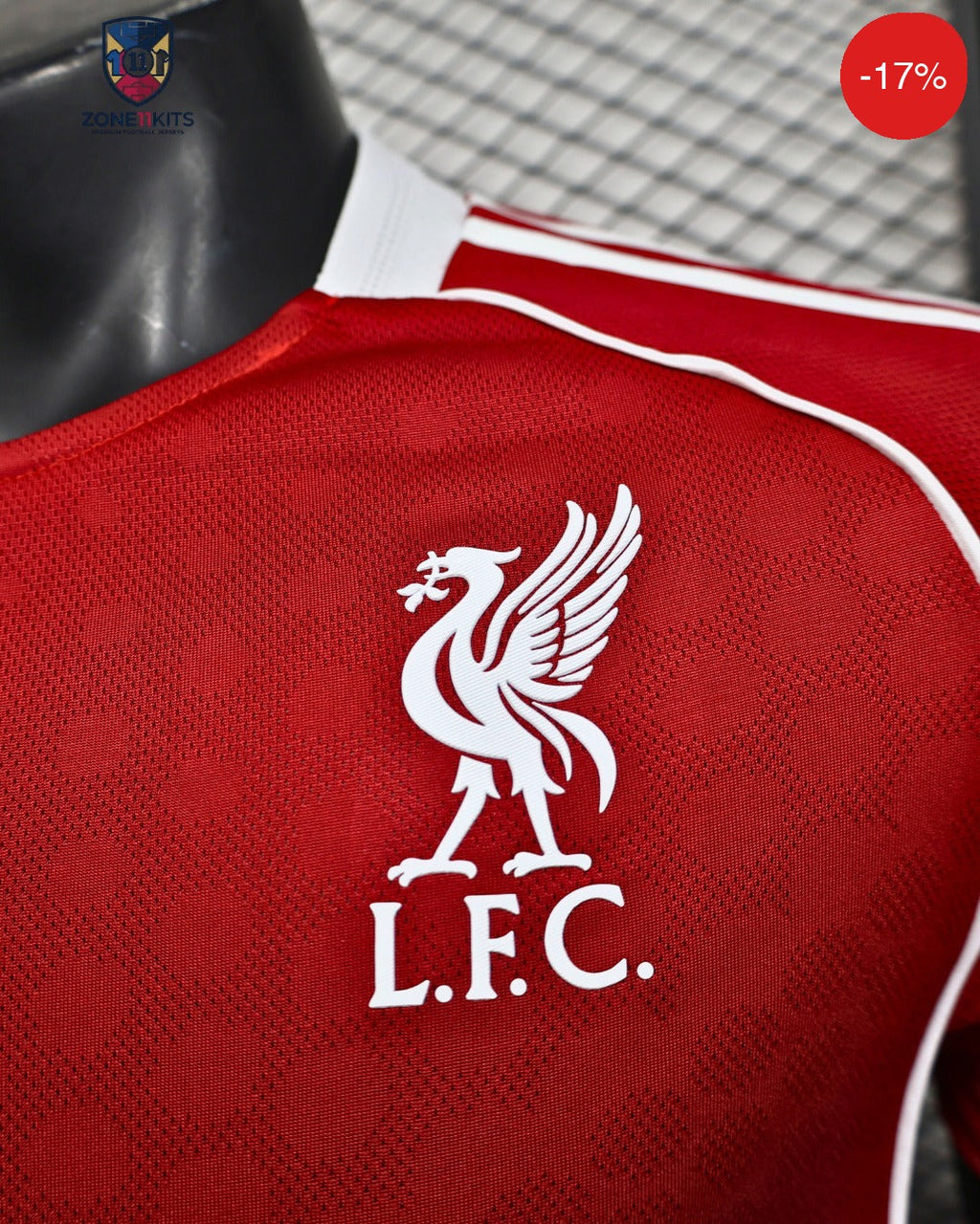 Liverpool Home Kit 2025/26 | Adidas Strawberry Red Return | Pro Version — Zone11Kits Maroc | Player Version Jersey | مغرب