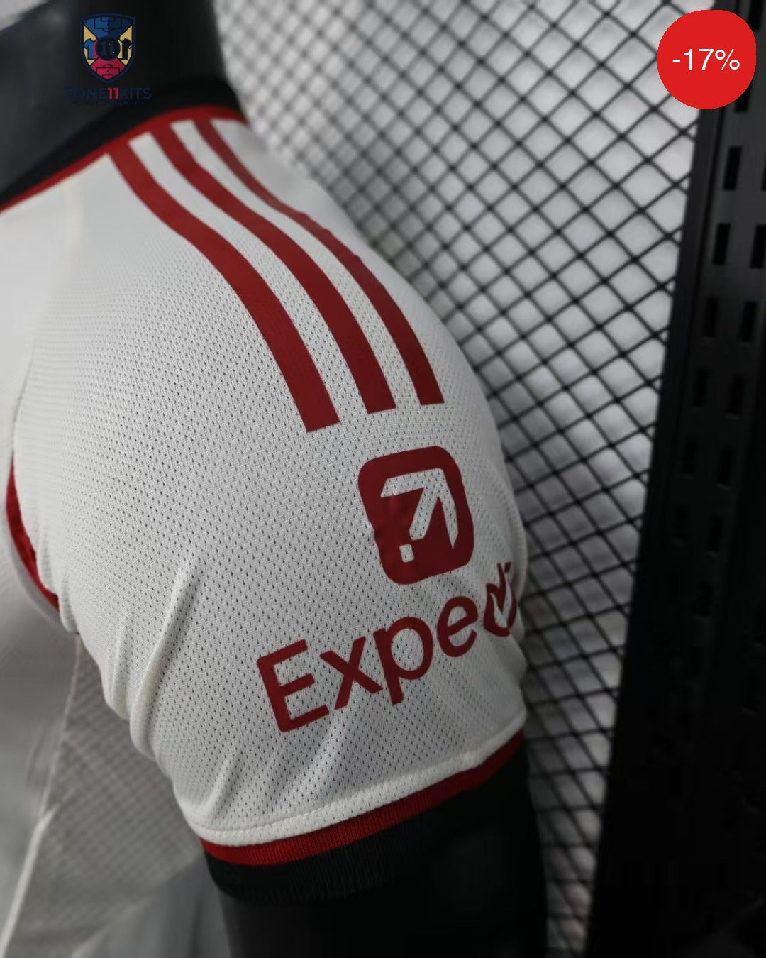 Liverpool Away Kit 2025/26 | Adidas Wonder White Anfield Shield | Pro Version — Zone11Kits Maroc | Player Version Jersey | مغرب