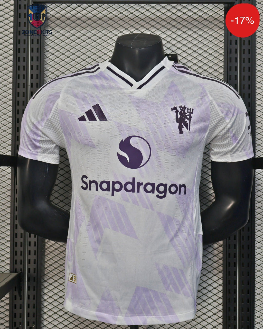 Manchester United Away Kit 2025/26 | Adidas Snowflake 1992 Edition | Pro Version — Maillot Football Maroc | Football Kit Morocco | قميص كرة القدم المغرب