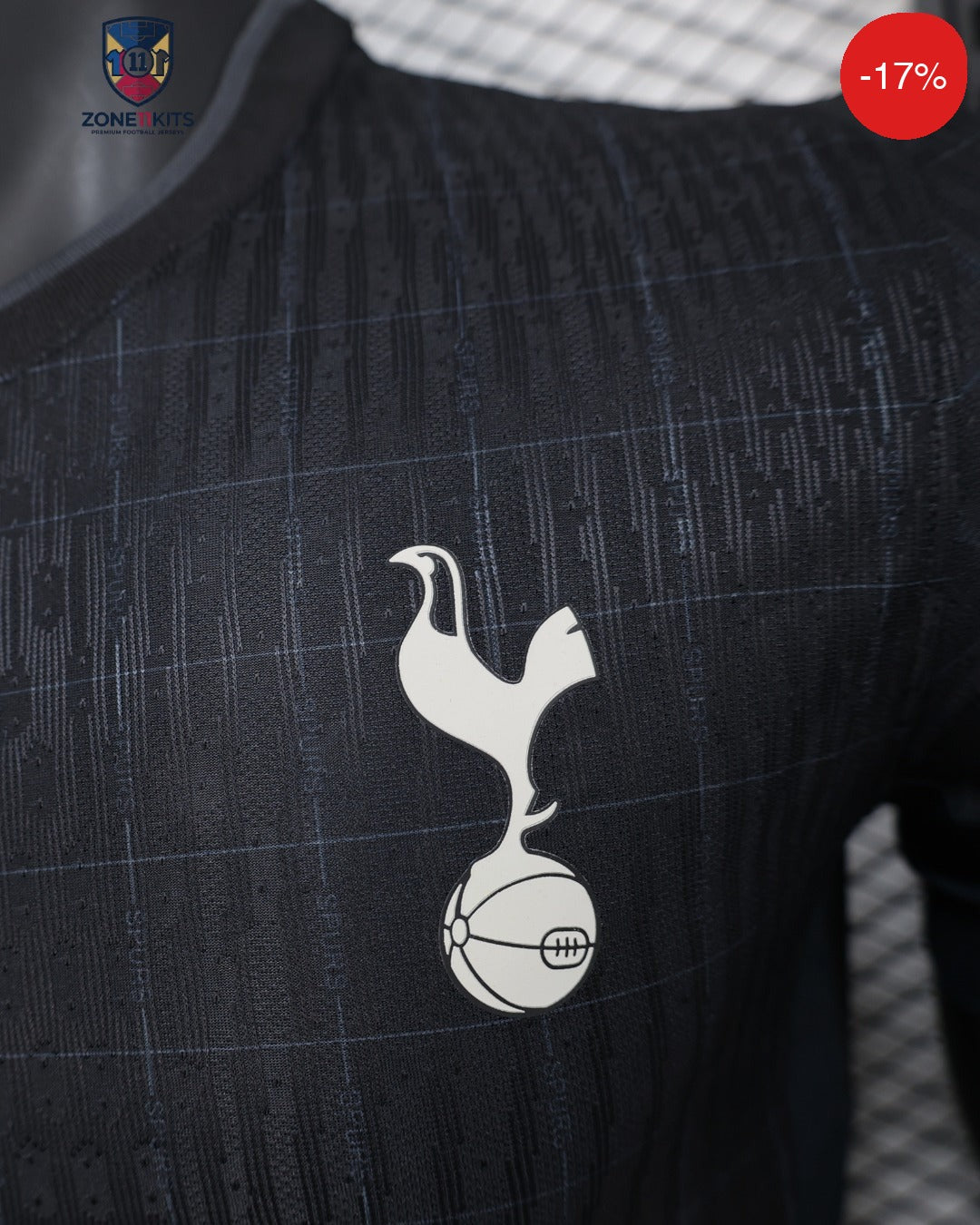 Tottenham Hotspur Away Kit 2025/26 | Nike All Black London Stealth | Pro Version