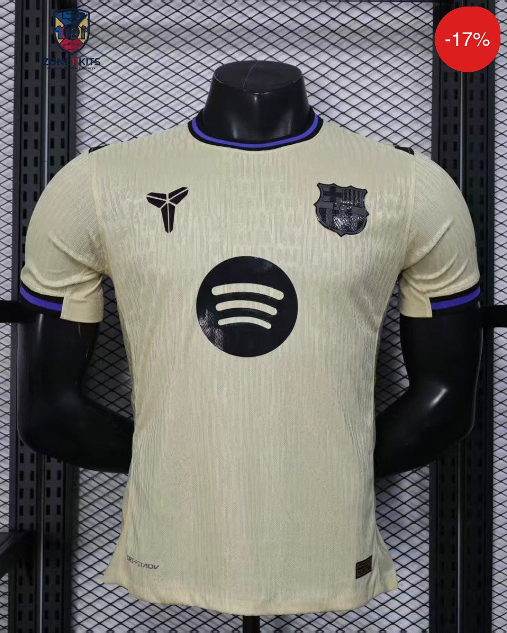 FC Barcelona Away Kit 2025/26 | Nike x Kobe Mamba Edition | Pro Version — Maillot Football Maroc | Football Kit Morocco | قميص كرة القدم المغرب