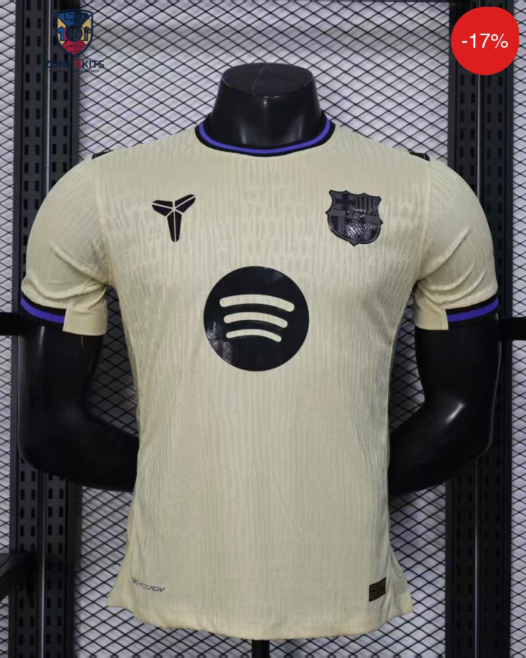 FC Barcelona Away Kit 2025/26 | Nike x Kobe Mamba Edition | Pro Version — Maillot Football Maroc | Football Kit Morocco | قميص كرة القدم المغرب
