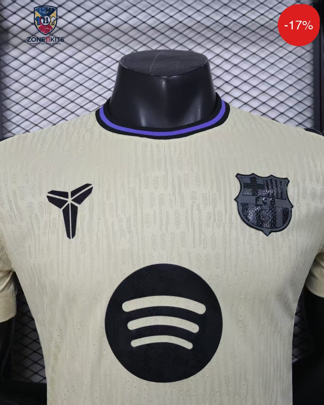 FC Barcelona Away Kit 2025/26 | Nike x Kobe Mamba Edition | Pro Version — Zone11Kits Maroc | Player Version Jersey | مغرب