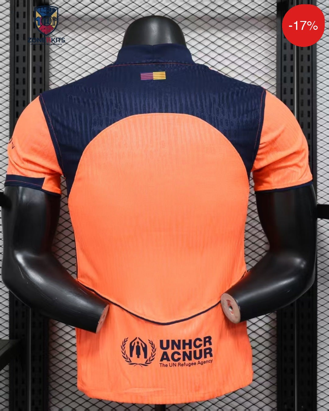 FC Barcelona Third Kit 2025/26 | Nike Bright Mango | Pro Version — Zone11Kits Maroc | Player Version Jersey | مغرب