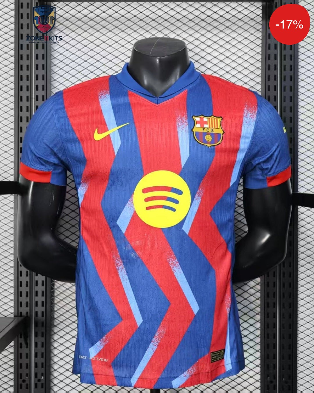 FC Barcelona Supercopa Kit | 2025/26 | Nike 4th Kit | Pro Version — Maillot Football Maroc | Football Kit Morocco | قميص كرة القدم المغرب