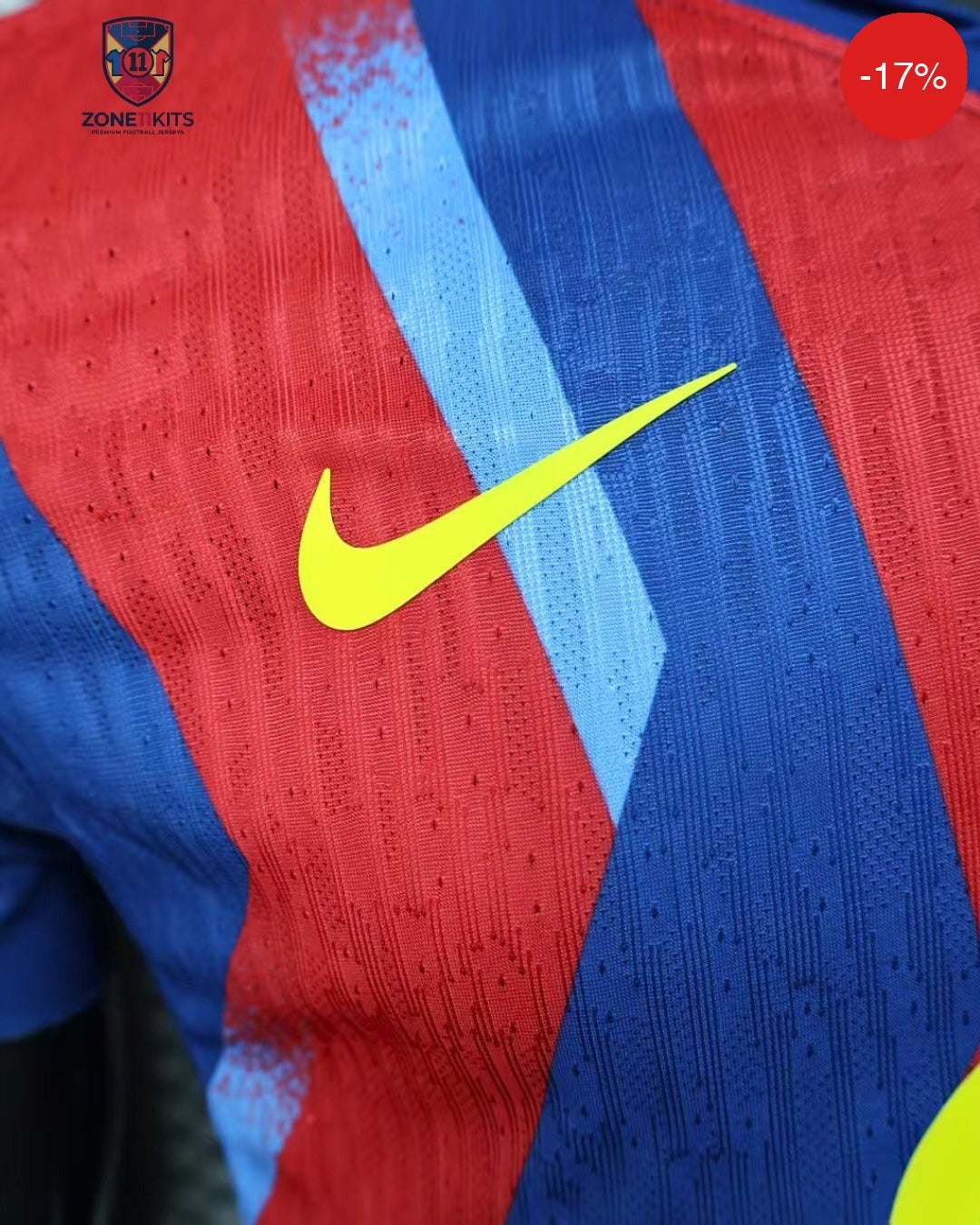 FC Barcelona Supercopa Kit | 2025/26 | Nike 4th Kit | Pro Version — Zone11Kits Maroc | Player Version Jersey | مغرب