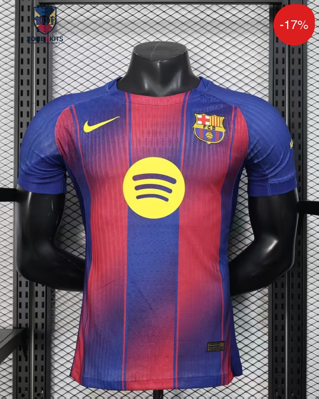 FC Barcelona Special Edition | Thank God I'm Not A Madridista | Nike | Pro Version | 25-26 — Zone11Kits Maroc | Player Version Jersey | مغرب