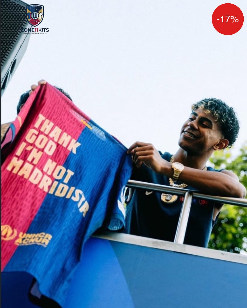 FC Barcelona Special Edition | Thank God I'm Not A Madridista | Nike | Pro Version | 24-25 — Maillot Football Maroc | Football Kit Morocco | قميص كرة القدم المغرب
