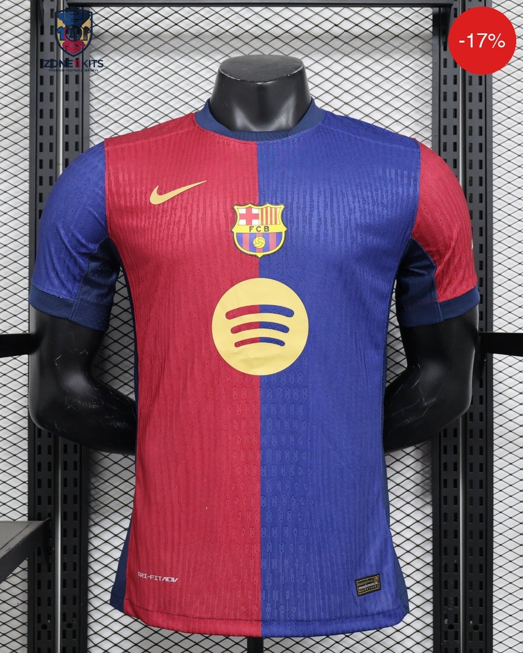 FC Barcelona Special Edition | Thank God I'm Not A Madridista | Nike | Pro Version | 24-25 — Zone11Kits Maroc | Player Version Jersey | مغرب
