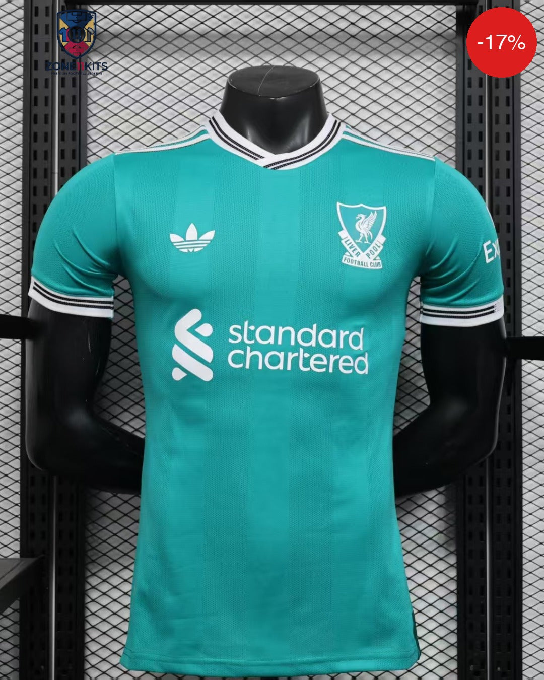 Liverpool Third Kit 2025/26 | Adidas Sea Green EQT Retro | Pro Version — Maillot Football Maroc | Football Kit Morocco | قميص كرة القدم المغرب