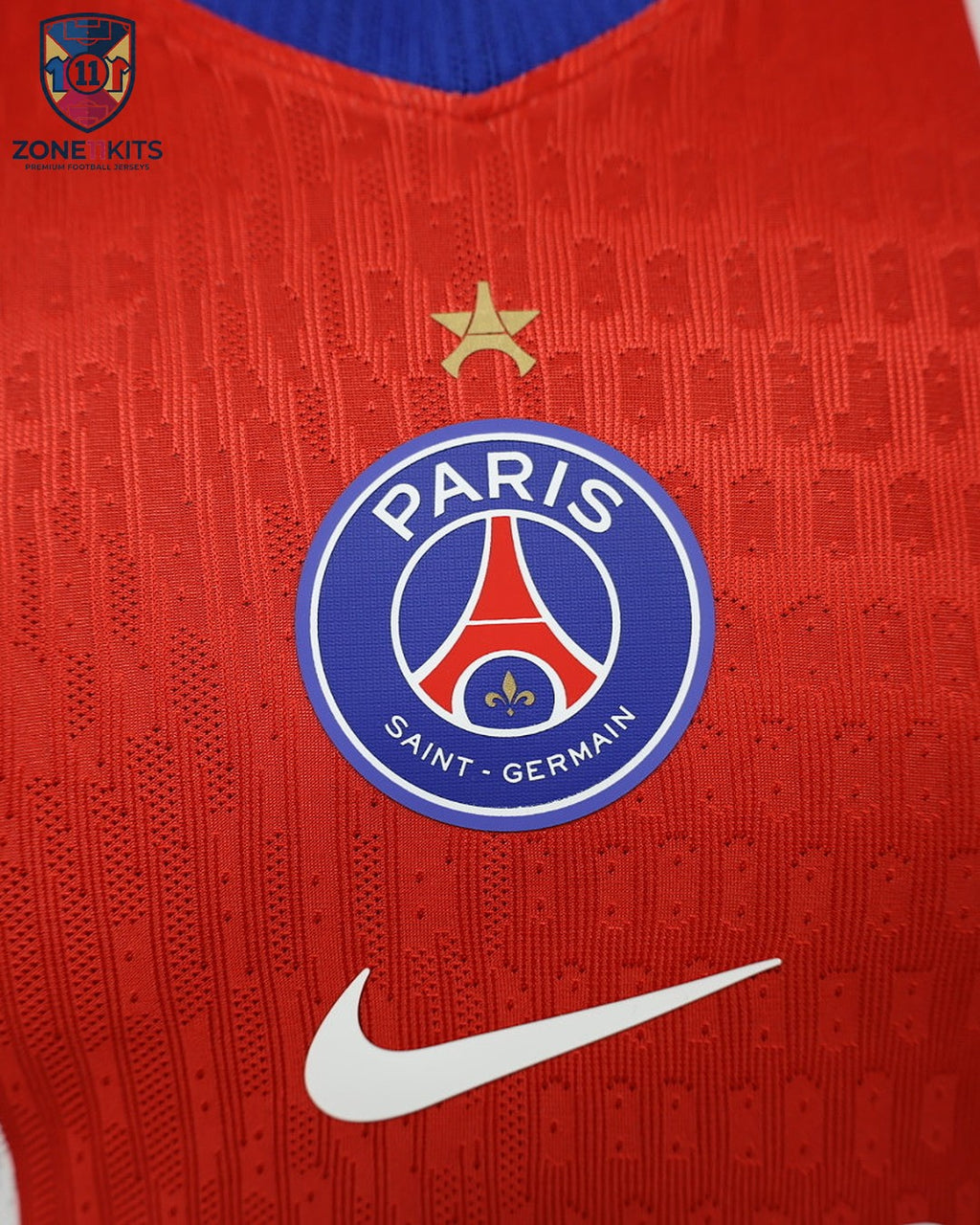 PSG Paris Saint-Germain Maillot Domicile 2026/27 Nike Player Version avec Étoiles - Vue 7
