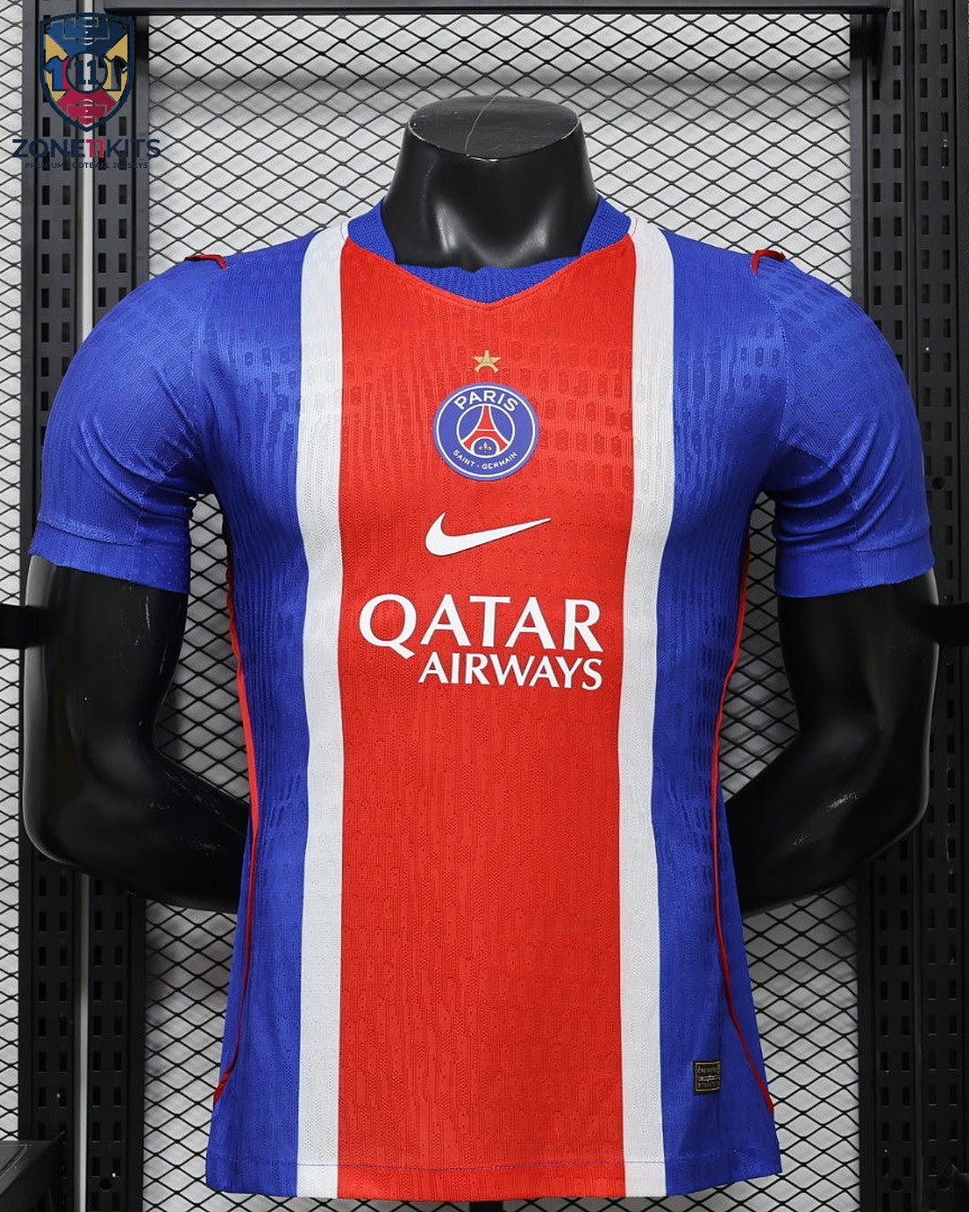 PSG Paris Saint-Germain Maillot Domicile 2026/27 Nike Player Version avec Étoiles - Vue 9