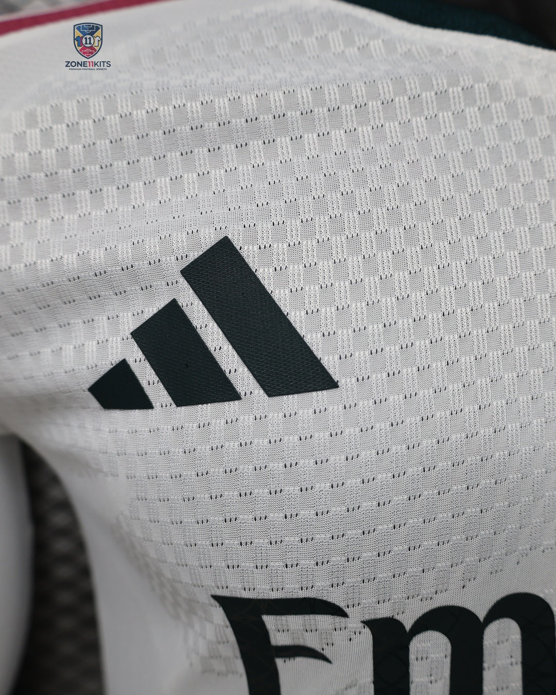 Real Madrid Home Kit 2026/27 Long Sleeve - adidas logo on jacquard fabric