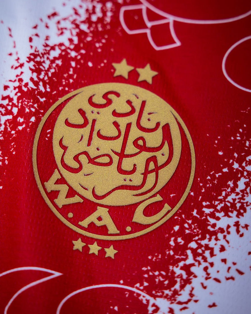 Wydad AC Maillot Away 25/26 Kappa Blanc - Vue arrière