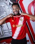 Wydad AC Maillot Away 25/26 Kappa Rouge - Vue avant