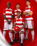 Wydad AC Maillot Domicile 25/26 Kappa Rouge - Vue avant